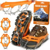 MOCNE RACZKI 38-45 NAKŁADKI NA BUTY KOLCE ŁAŃCUCHY ANTYPOŚLIZG W GÓRY PRO