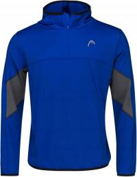 BLUZA MĘSKA HEAD CLUB 22 TECH HOODIE MEN R. S NIEBIESKA