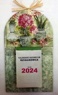 Robótkownia Wieszak deseczka podkładka kalendarz Różowe kwiaty