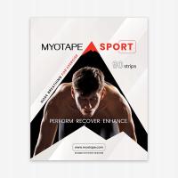 Plastry oddechowe dla sportowców MYOTAPE SPORT 90szt