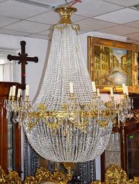 Люстра лампа дворец освещение Кристалл 165 см