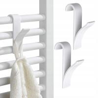 2X крючок вешалка для радиатора радиатор полотенца ванная комната одежда белый
