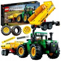 НАБОР СТРОИТЕЛЬНЫХ БЛОКОВ LEGO TECHNIC ТРАКТОР С САМОСВАЛОМ ПРИЦЕП ТРАКТОР JOHN DEER