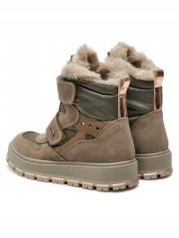 BEŻOWE ŚNIEGOWCE DZIEWCZĘCE NA RZEP Z MEMBRANĄ GORE-TEX PRIMIGI 6870011