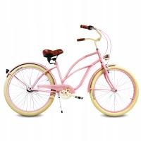 Велосипед beach Cruiser женский 26 дюймов damka LOLA RoyalBi 3 шестерни Shimano ретро