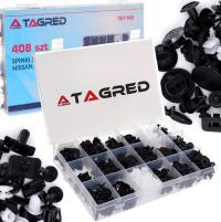 ЗАКОЛКИ КЛИПСЫ АВТОМОБИЛЬНЫЕ КРЕПЛЕНИЯ NISSAN 408 ШТ