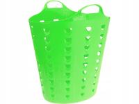Гибкая корзина для белья Садовый контейнер 60 литров-зеленый