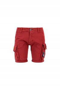 Spodenki Alpha Industries Crew Short Patch rbf red 36