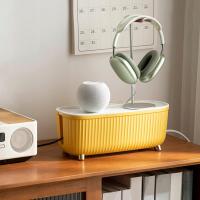 Skrzynka do zarządzania kablami Safety Hide Case Gniazdo zasilania Żółte 35x15x13cm