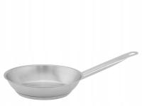 Patelnia ze stali nierdzewnej indukcja 200 mm uniwersalna TECHNICA