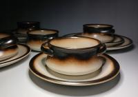 CERAMIKA BULIONÓWKI TALERZYKI MANCIOLI WŁOCHY