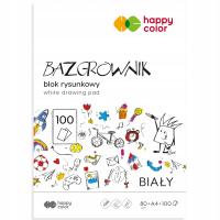 Blok rysunkowy Happy Color BAZGROWNIK A4 100 kartek 80g