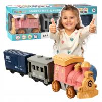 Интерактивный поезд CIUCHCIA с вагонами привод звуковые световые эффекты