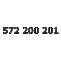 572 200 201 ЗЛОТЫЙ ЛЕГКИЙ ПРОСТОЙ СТАРТЕР НОМЕРА ОРАНЖЕВЫЙ ПРЕДОПЛАЧЕННЫЙ GSM SIM-КАРТА