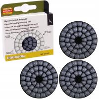 PROXXON Tarcza pad polerski diamentowy 50mm WP/E WP/A gres P100 3szt 28657