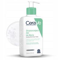 CeraVe очищающий гель для умывания нормальная жирная кожа, лицо тело 236мл