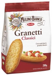 Granetti Classici Mulino Bianco 280 г тосты итальянские