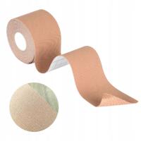 Кинезиологическая лента для подтяжки лица, пластыри Tejpa 5 см телесного цвета