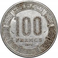 Камерун 100 франков 1975