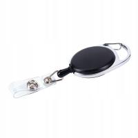 Ski-pass z karabińczykiem, czarny R08008.02