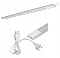 LAMPA OPRAWA LINIOWA PODSZAFKOWA LED 20W 120CM 230V LISTWA ON/OFF WŁĄCZNIK