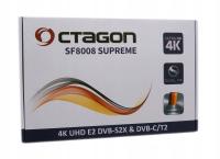 OCTAGON SF8008 SUPREME COMBO 4K 1xDVB-S2X + 1xDVB-T2/C LINUX E2
