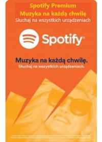 Spotify Premium 3 miesięcy / 90 dni / KOD - Karta podarunkowa