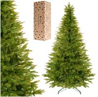 CHOINKA SZTUCZNA PE jak Prawdziwa 220 CM ŚWIERK GĘSTA jak Żywa PREMIUM