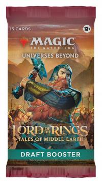 Booster DRAFT MtG LotR: Tales of Middle-earth 15 kart Magic Gathering karty