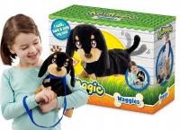 ANIMAGIC INTERAKTYWNY PIESEK WAGGLES chodzi, macha ogonkiem, szczeka 1866