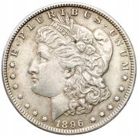 USA - 1 dolar 1896 Morgan - SREBRO