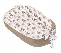 Kokon niemowlęcy Velvet + Bawełna | Otulacz dla niemowlaka | 60x95 cm