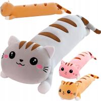 Длинный кот котенок подушка талисман мягкая игрушка 70 см