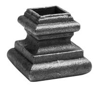 12x12 колпачок вставная стальная кованая стальная ножка декоративное кольцо