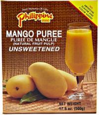 Манго пюре пюре 500г без сахара-99,9% фруктов