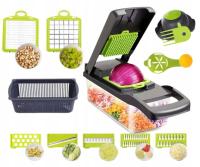 Szatkownica PrzyPas 13w1 ręczna z tworzywa sztucznego, 12 elementów