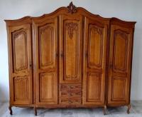 Piękna duża francuska szafa Ludwik po renowacji