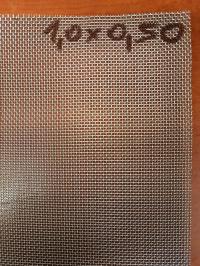 сетка сплетенная нержавеющий провод 0.50 200кс200мм 1.0 мм