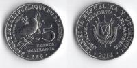 BURUNDI 2014 5 FRANCS