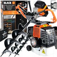 ŚWIDER WIERTNICA SPALINOWA 5,8KM + 3 X WIERTŁA 100 150 200 MM