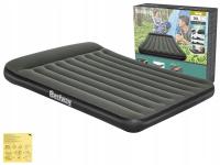 Materac Dmuchany Welurowy Dwuosobowy Łóżko 203x152x30 Bestway MODEL 2025