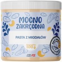PASTA Z MIGDAŁÓW 500g Masło migdałowe 100% Migdały naturalne jakość Kol-Pol