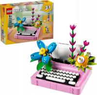 KLOCKI LEGO CREATOR 31169 MASZYNA DO PISANIA Z KWIATAMI NA PREZENT + TORBA