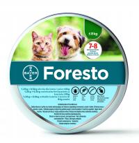 BAYER FORESTO Obroża dla kota i psa przeciw poniżej 8 kg