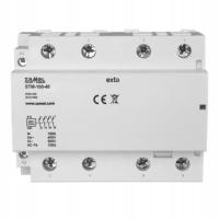 Stycznik modułowy instalacyjny 100A 4Z 230V AC typ: STM-100-40 EXT10000302