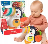 INTERAKTYWNY TUKAN EDU ŚWIATŁO DŹWIĘK PREZENT DLA DZIECI 12M+ CLEMENTONI
