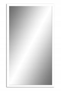 Зеркало 50x40 белый или черный узкая рамка