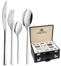 GERLACH FLAMES СТОЛОВЫЕ ПРИБОРЫ 136 EL ЧЕМОДАН БЛЕСК 24 OS