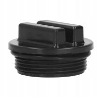 KOREK Z GWINTEM ZEWNĘTRZNYM 46CM DO BASENÓW ZAŚLEPKA CZARNA CZĘŚĆ ZAKRĘCANA