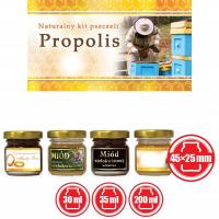 MINI etykiety PROPOLIS 100szt